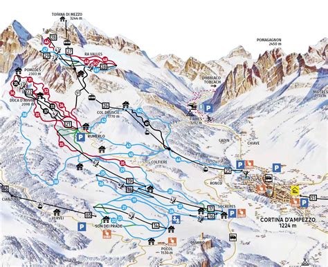 Cortina Ski Resort Info Guide | Cortina d'Ampezzo Dolomites Italy