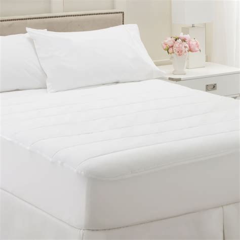 Martex EcoPure Organic Cotton Mattress Pad, White, Queen - Walmart.com ...