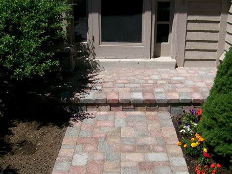 Pavers Over Concrete Step | Pavers over concrete, Diy patio pavers ...