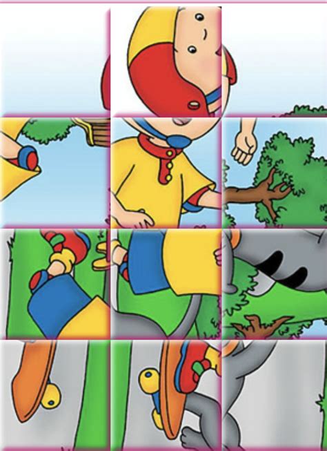 Fun and Challenging Caillou Puzzle Game