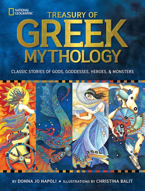 Treasury of Greek Mythology: Classic Stories of Gods, Goddesses, Heroes ...