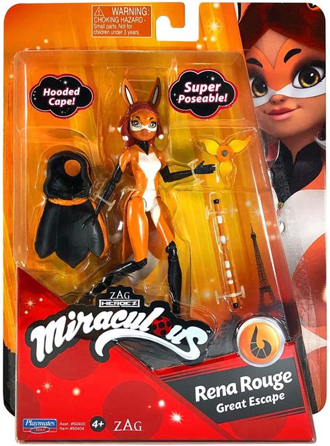 Buy Miraculous Ladybug Rena Rouge 5.5" Action Figure Online at ...