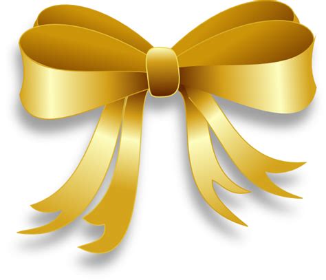 Gold Ribbon Bow and arrow Clip art - gold ribbon png download - 1000* ...