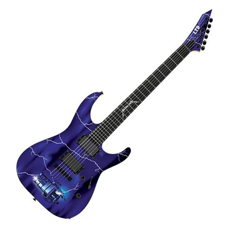 DISC ESP LTD Limited Edition Metallica Ride The Lightning Electric at ...