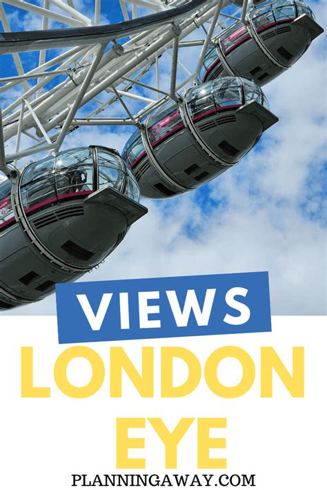 Best Views From the London Eye Wheel (Visitor's Guide) – Planning Away