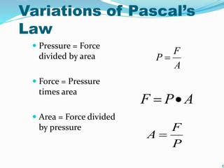 Pascals law | PPT