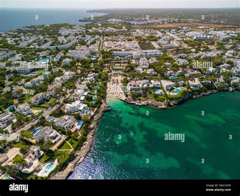 Cala D’Or, Majorca, Mallorca, Aerial Drone Stock Photo - Alamy