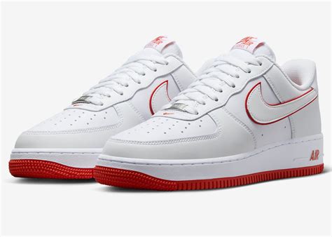 Nike Air Force 1 Low White Picante Red DV0788-102 | SBD