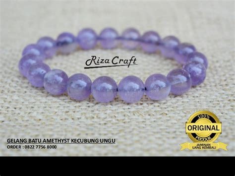 Gelang batu Kecubung Kalimantan, 082.277.568000