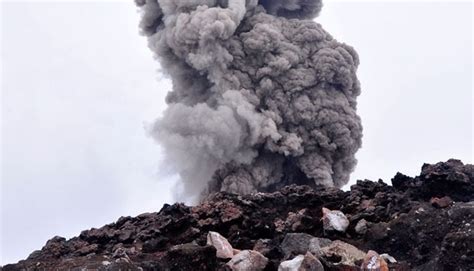 indonesian volcano: Slamet Eruption History