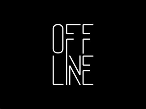 Offline minimal letter logo | Business logo design, Logo design, Letter ...