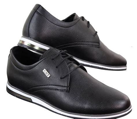 Mens PU Leather Smart-Casual Shoes | Happy Gentleman