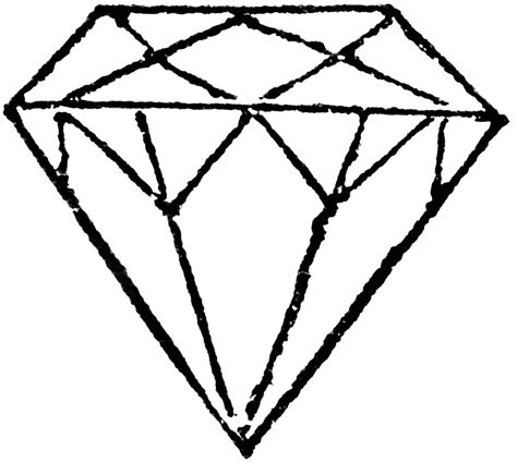 Diamond Stencil - ClipArt Best