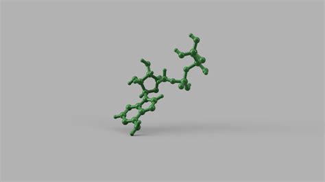 Detailed ATP Molecule Representation by Brokas | Download free STL ...