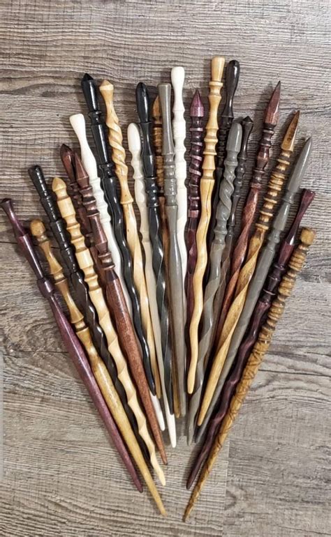 Harry Potter Inspired Wands Wood Wand Wizardry Party Favor Magic Wand ...