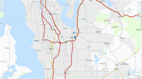 Renton, Washington Map