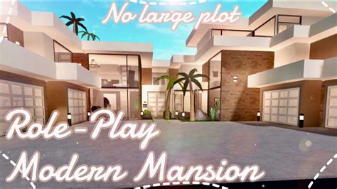 Aesthetic Modern Mansion Bloxburg 100K - Debora Milke