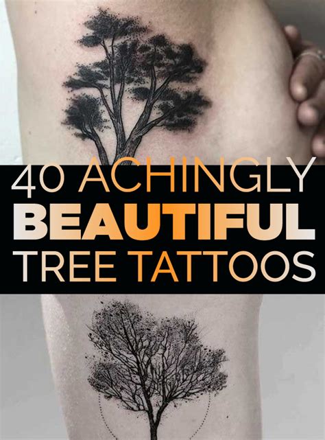 40+ Achingly Beautiful Tree Tattoos - TattooBlend