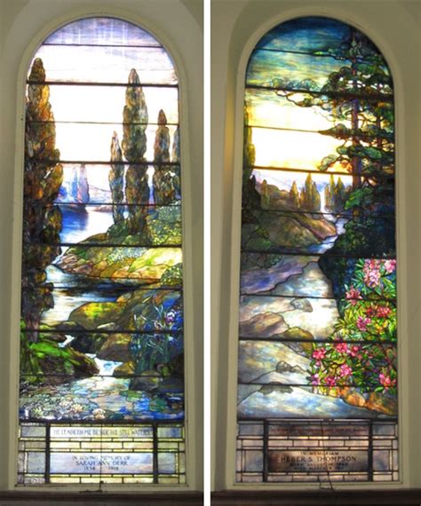 Tiffany Stained Glass Church Windows