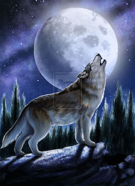 Howling Wolf in the moonlight - Wolves Photo (37008069) - Fanpop