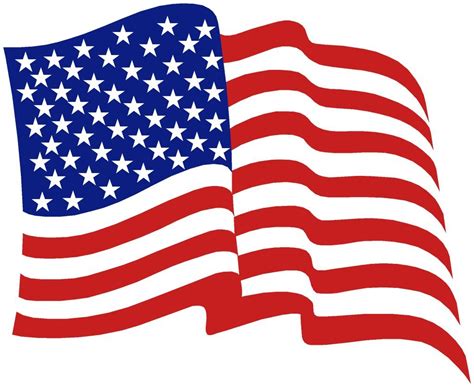 American Flag Clip Art Vector