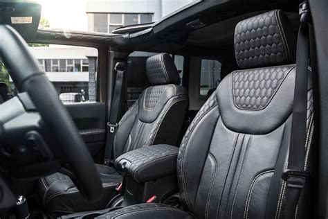 Jeep Wrangler JK (2007-2018) 4 Door Leather Interior – Project Kahn