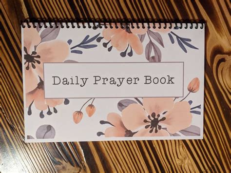 Daily Prayer Book - Etsy