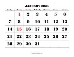 2024 calendar templates and images - 2024 calendar printable cute free ...