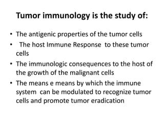 Tumor immunology.pptx