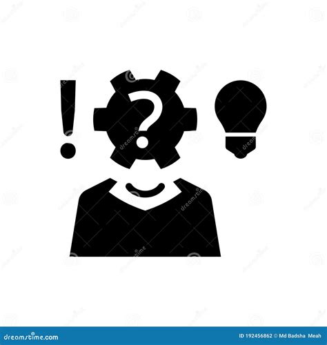 Decision Making Process Icon Stock Vector - Illustration of making ...