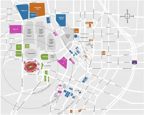 mercedes_benz_stadium_parking_map - Stadium Parking Guides