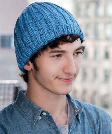 Free Knitting Patterns For Men's Hats In Chunky Wool - Mike Nature