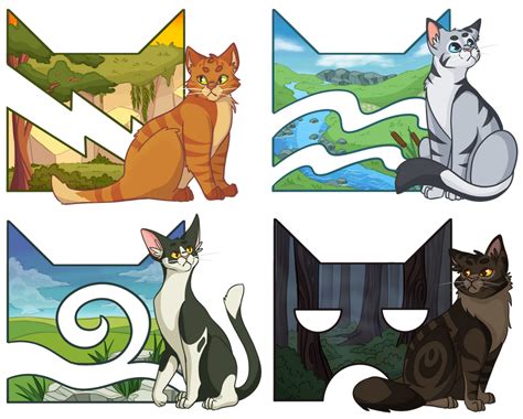 Warrior Cats Clan Symbols [RedBubble] by flamingmarshmallows on ...