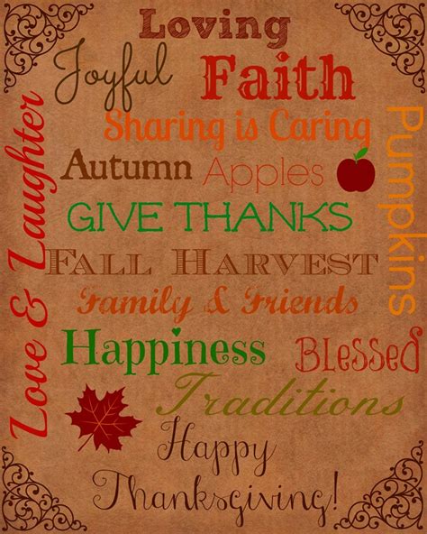 Thanksgiving Printables To Decorate For The Holidays! - Life With Lovebugs