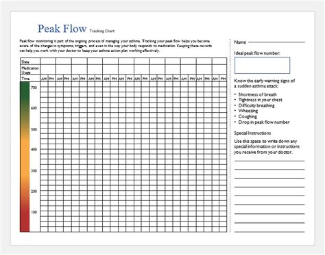 Peak Flow Chart By Age - Best Picture Of Chart Anyimage.Org