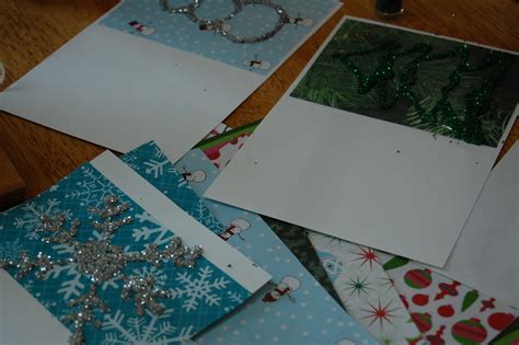 Beautifully Treasured: Christmas Crafting---Glitter Cards