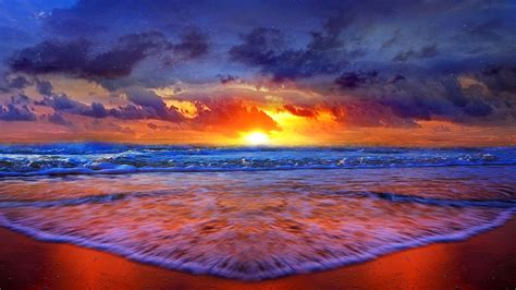 Beach Sunset Desktop Wallpapers - Top Free Beach Sunset Desktop ...