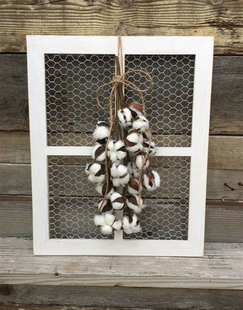 Etsy Chicken Wire Window Frame, Chicken Wire Decor, Farmhouse Wall ...