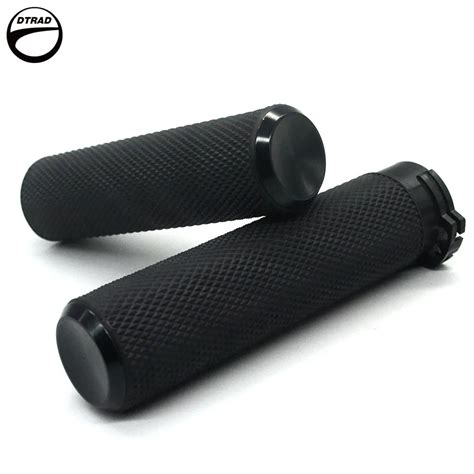 Universal Aluminum Handle Grip CNC 1" 25mm FOR Halley Motorcycle Handle ...