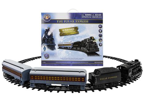 Lionel Polar Express Ready-to-Play Battery Powered Model Train Set with ...