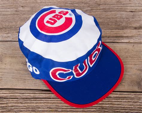 Vintage Cubs Hat / Cubs Gift / Chicago Cubs / Baseball Decor / Old ...