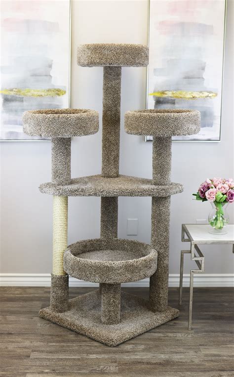 Prestige Cat Trees 65" Maine Coon Tower Cat Condo & Reviews - Wayfair ...