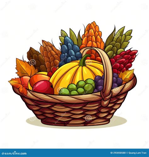 Thanksgiving Cornucopia Icon Stock Illustration - Illustration of dish ...