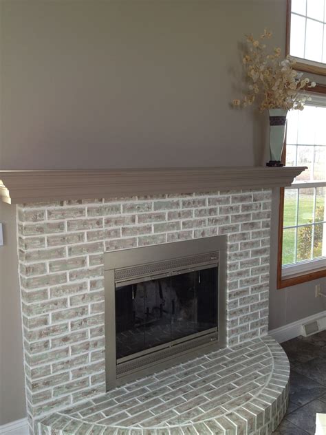 How To Paint Over A Painted Brick Fireplace