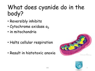 Cyanide poisoning_Forensic Medicine | PPT