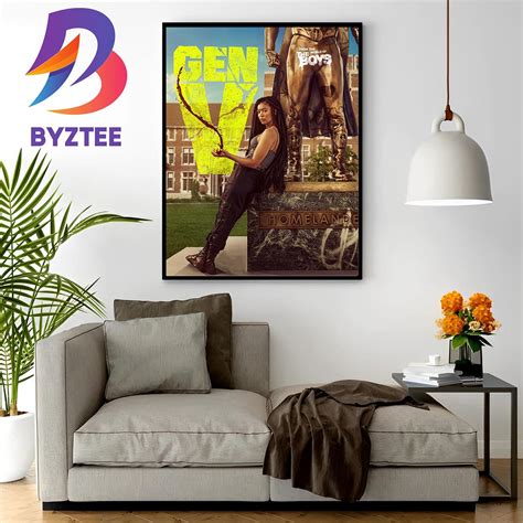 Gen V Official Poster Home Decor Poster Canvas - Byztee