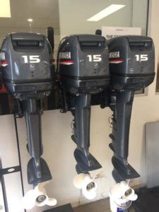 Used Yamaha 15hp 2 Stroke Outboard Engine Short Shaft