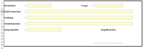 Template Kwitansi Word – bonus