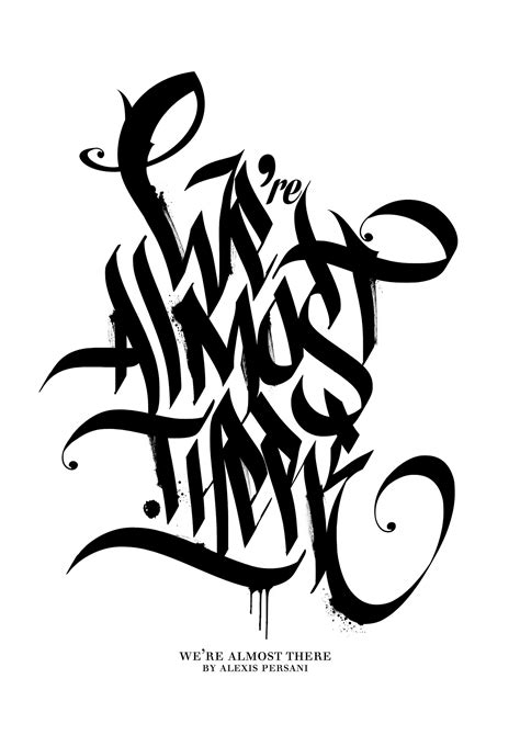 Black & white Calligraphy /// on Behance