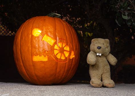 Bill's 2023 Halloween Pumpkin! - The Bill Beaver Project